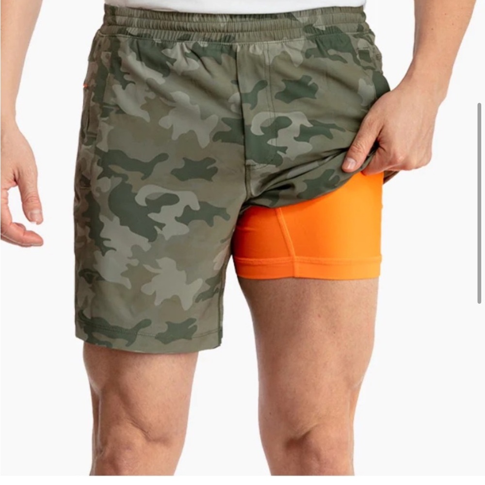 Birddogs XXL camo & orange Deer Hunter boom for your boomstick shorts